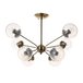 Люстра на штанге Arte Lamp Meissa A4164PL-8AB