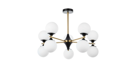 Люстра на штанге Arte Lamp Mimosa A3649PL-10PB