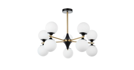 Люстра на штанге Arte Lamp Mimosa A3649PL-10PB