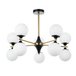 Люстра на штанге Arte Lamp Mimosa A3649PL-10PB