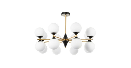 Люстра на штанге Arte Lamp Mimosa A3649PL-16PB