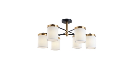 Люстра на штанге Arte Lamp Modello A4099PL-6BK