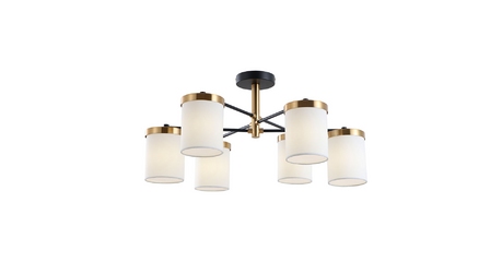 Люстра на штанге Arte Lamp Modello A4099PL-6BK