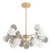 Люстра на штанге Arte Lamp Peacock A1369SP-10GY