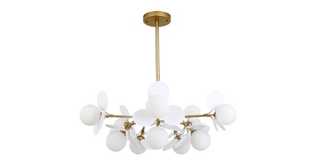 Люстра на штанге Arte Lamp Peacock A1369SP-10SG