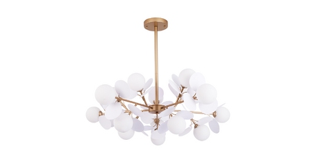 Люстра на штанге Arte Lamp Peacock A1369SP-15SG