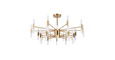 Люстра на штанге Arte Lamp Ramona A7410PL-40PB