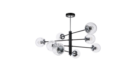 Люстра на штанге Arte Lamp Segin A3566PL-8BK