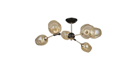 Люстра на штанге Arte Lamp Seppia A4211PL-6BK