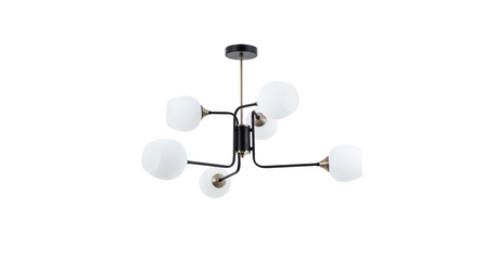 Люстра на штанге Arte Lamp Skat A3564PL-6BK