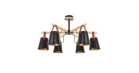 Люстра на штанге Arte Lamp Thomas A7032PL-6BK