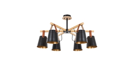 Люстра на штанге Arte Lamp Thomas A7032PL-6BK