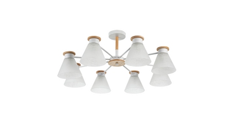 Люстра на штанге Arte Lamp Tyler A1031PL-8WH