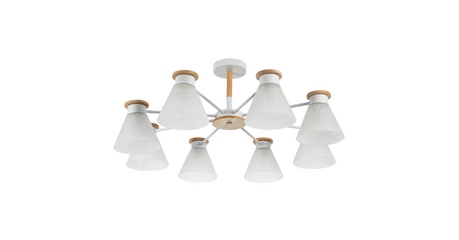 Люстра на штанге Arte Lamp Tyler A1031PL-8WH