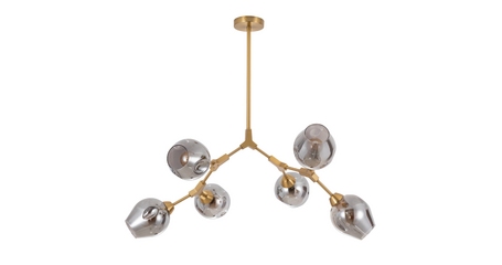 Люстра на штанге Arte Lamp Yuka A4103SP-6PB