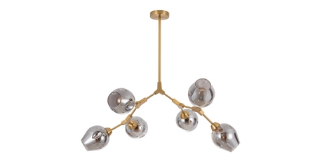 Люстра на штанге Arte Lamp Yuka A4103SP-6PB