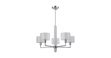 Люстра на штанге Crystal Lux MAESTRO SP-PL5 CHROME