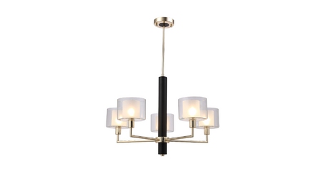 Люстра на штанге Crystal Lux MAESTRO SP-PL5 GOLD