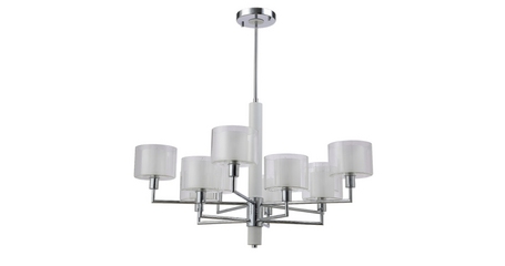 Люстра на штанге Crystal Lux MAESTRO SP-PL5+5 CHROME