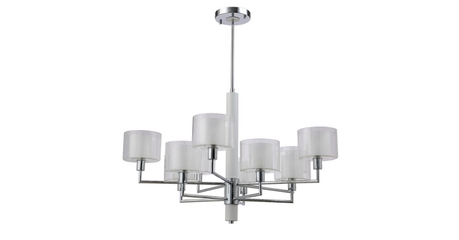 Люстра на штанге Crystal Lux MAESTRO SP-PL5+5 CHROME