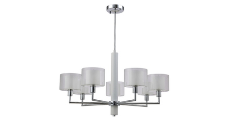 Люстра на штанге Crystal Lux MAESTRO SP-PL7 CHROME