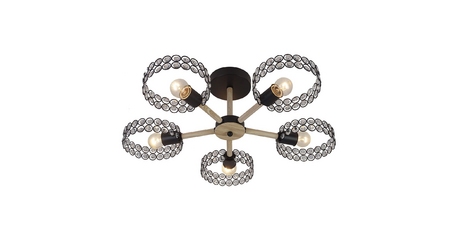 Люстра на штанге Escada Banjo 679/5P Black