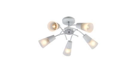 Люстра на штанге Escada Calla 1109/5P White