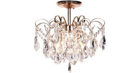 Люстра на штанге Escada Crown 1113/4PL Gold
