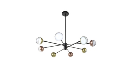 Люстра на штанге Escada Diverse 10271/8LED Gold/Copper
