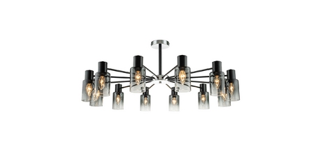 Люстра на штанге Escada Diversity 2120/12P Black