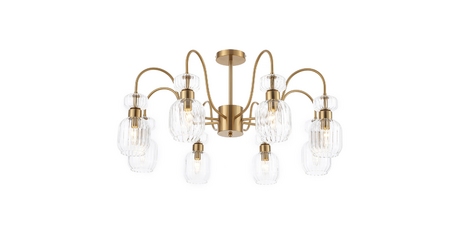 Люстра на штанге Escada Gloss 1141/8PL Clear