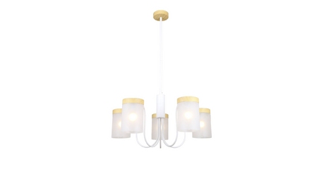 Люстра на штанге Escada Harmony 1172/5P White