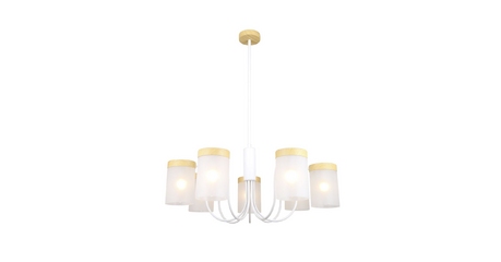 Люстра на штанге Escada Harmony 1172/7P White