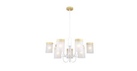 Люстра на штанге Escada Harmony 1172/9P White