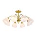 Люстра на штанге Escada Ilex 150003/8R Gold ES0000034