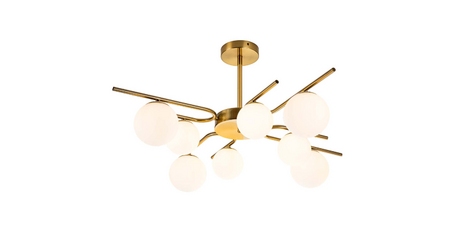 Люстра на штанге Escada Sphere 642/8P Brass