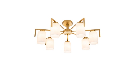 Люстра на штанге Escada Style 1142/7P Gold