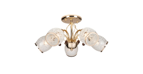 Люстра на штанге Eurosvet 30026/5 золото 00000073715