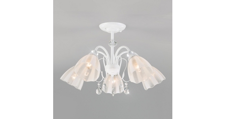 Люстра на штанге Eurosvet 30155/5 белый