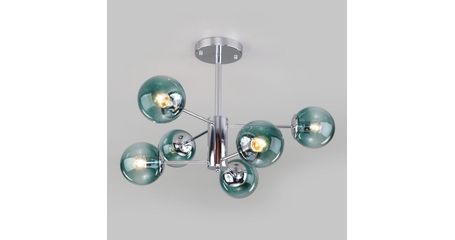 Люстра на штанге Eurosvet 30166/6 хром