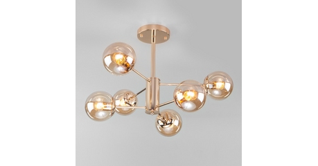 Люстра на штанге Eurosvet 30166/6 золото