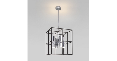 Люстра на штанге Eurosvet Adamson 70142/8 хром a060670