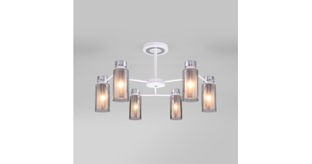 Люстра на штанге Eurosvet Amado 70115/6 белый a061528