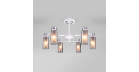 Люстра на штанге Eurosvet Amado 70115/6 белый a061528