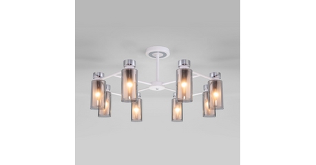 Люстра на штанге Eurosvet Amado 70115/8 белый a061529