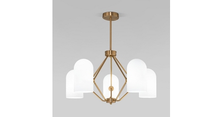 Люстра на штанге Eurosvet Bambola 60157/5 латунь a065045