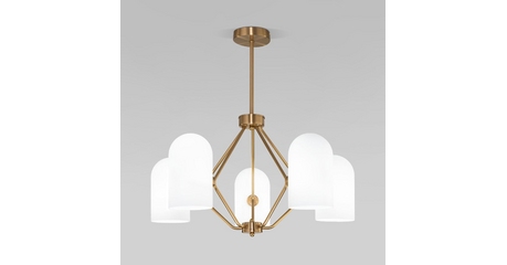 Люстра на штанге Eurosvet Bambola 60157/5 латунь a065045