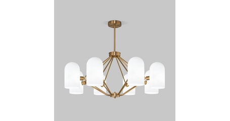 Люстра на штанге Eurosvet Bambola 60157/8 латунь a065046