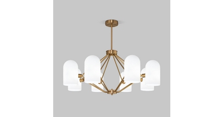 Люстра на штанге Eurosvet Bambola 60157/8 латунь a065046