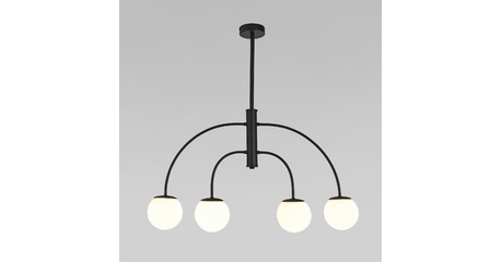 Люстра на штанге Eurosvet Cenacolo 30179/4 черный a069121